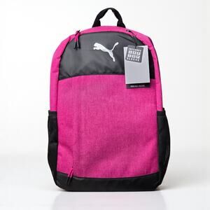 New PUMA Laptop Pink Black Backpack Bag